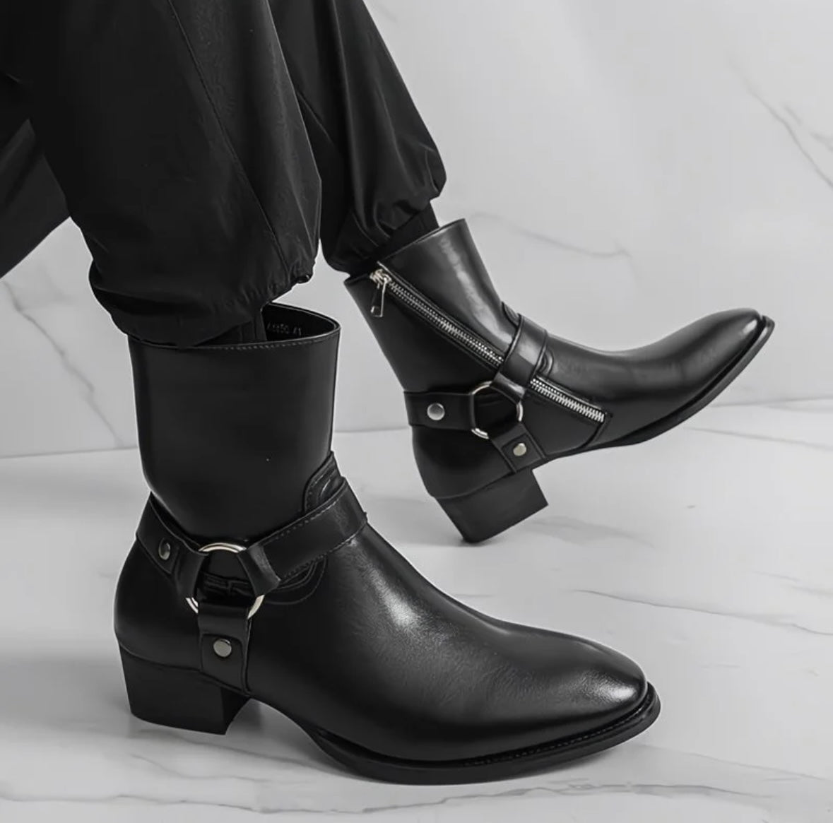 Obsidian Ring Boots +4㎝