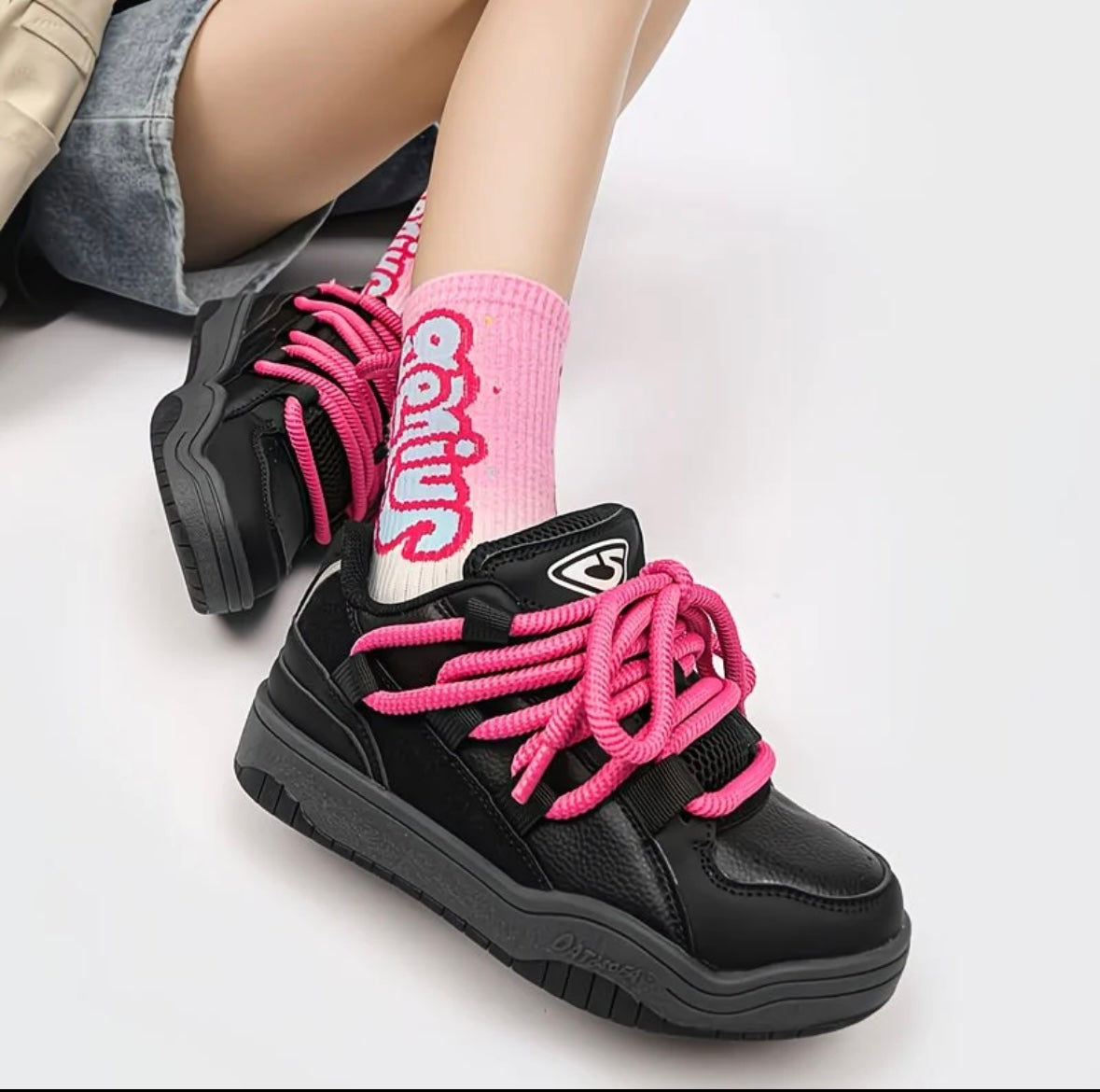 Signal Lock Platform Sneaker