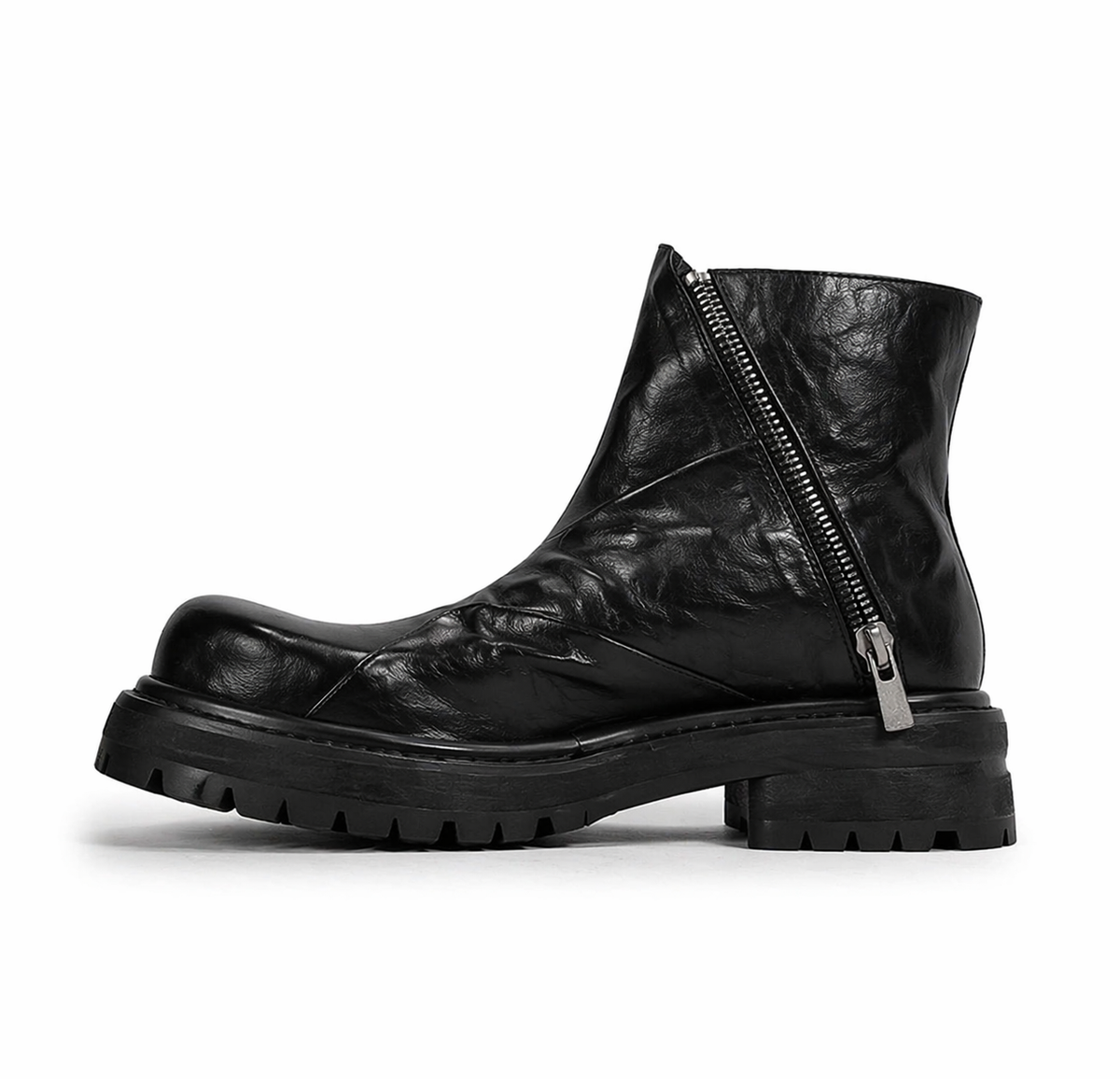 靴 FRM Dark Edge Zip Boots +5cm Dark Edge Zip Boots +5cm – FRM