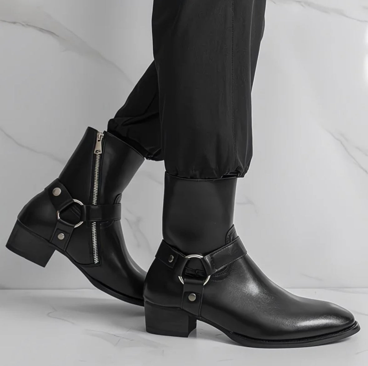 Obsidian Ring Boots +4㎝