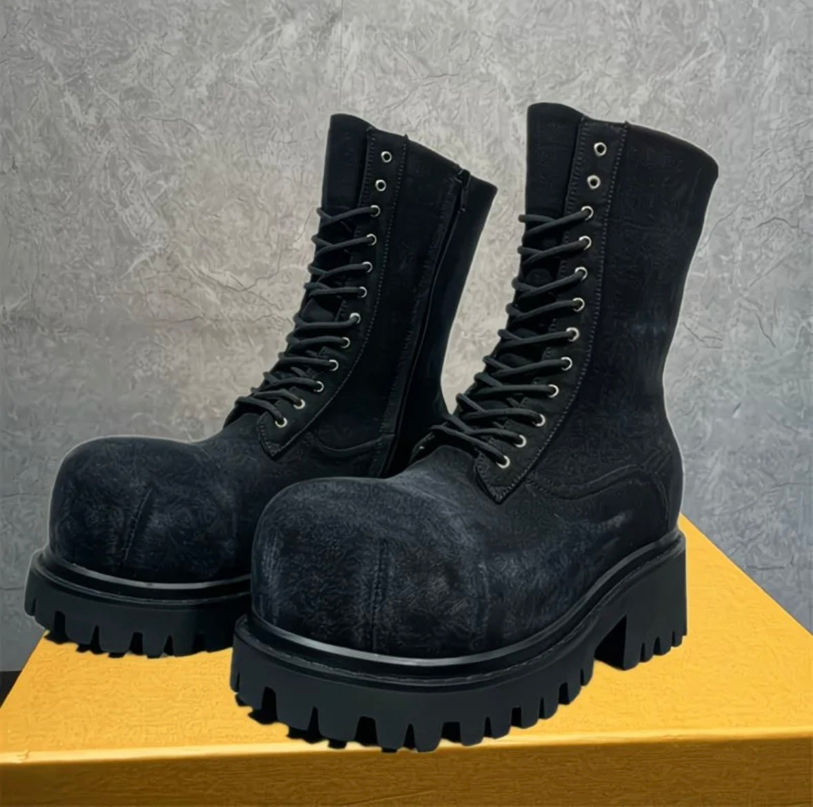 Shadow Arc Combat Boots +8cm