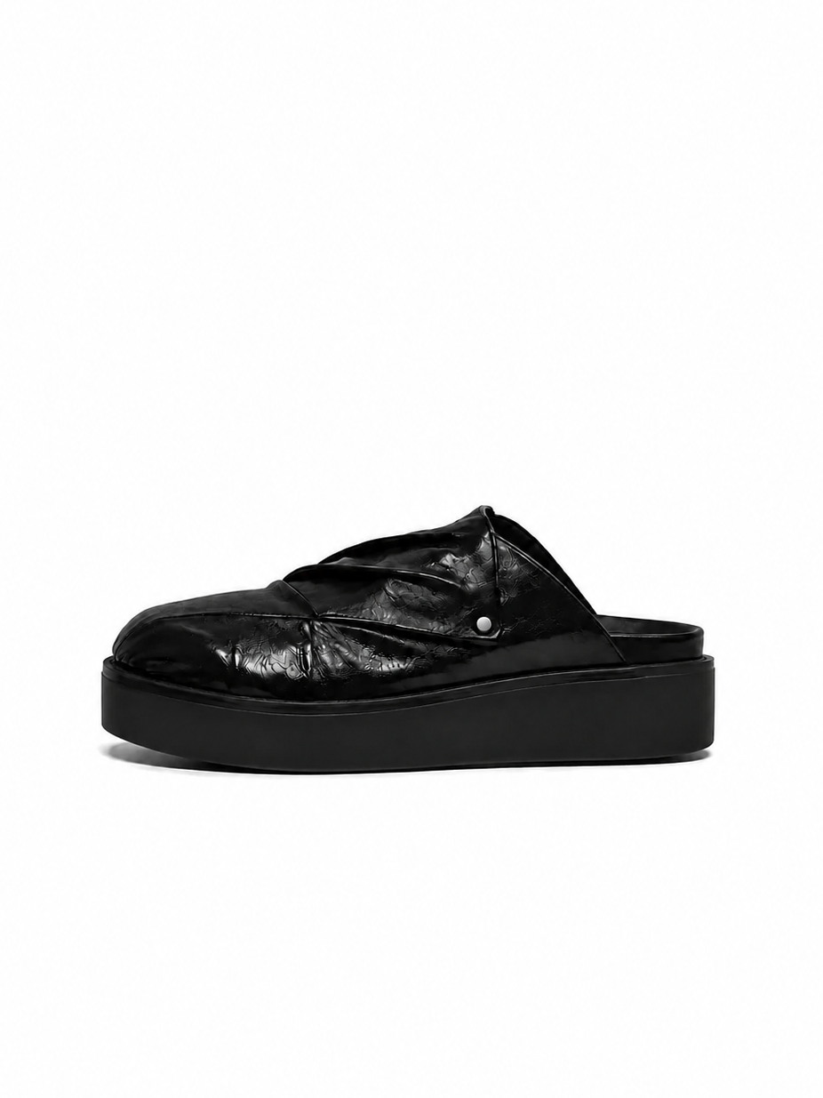 Wrapped Leather Mule