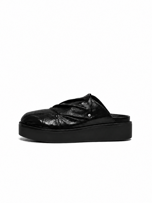 Wrapped Leather Mule