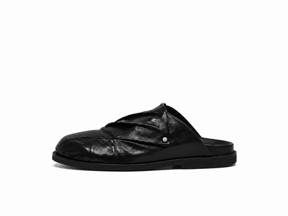 Wrapped Leather Mule