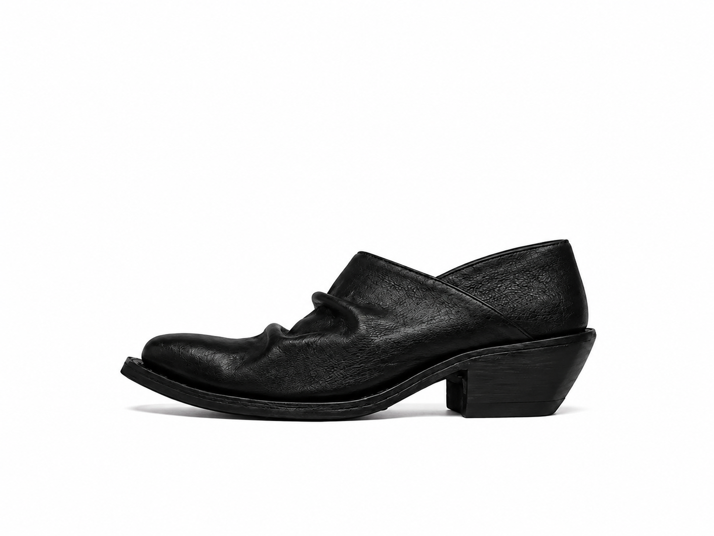 Eclipse Folded Heel Mule